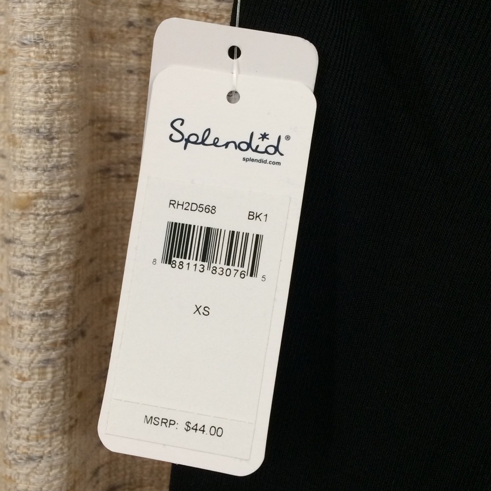 Splendid Core Singlet Ribbed Tank Top - XS - Picture 5 of 7